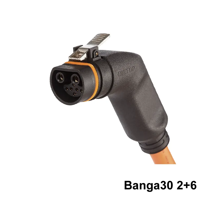 2 + 6 Pin E-Motozikleta Konektorea